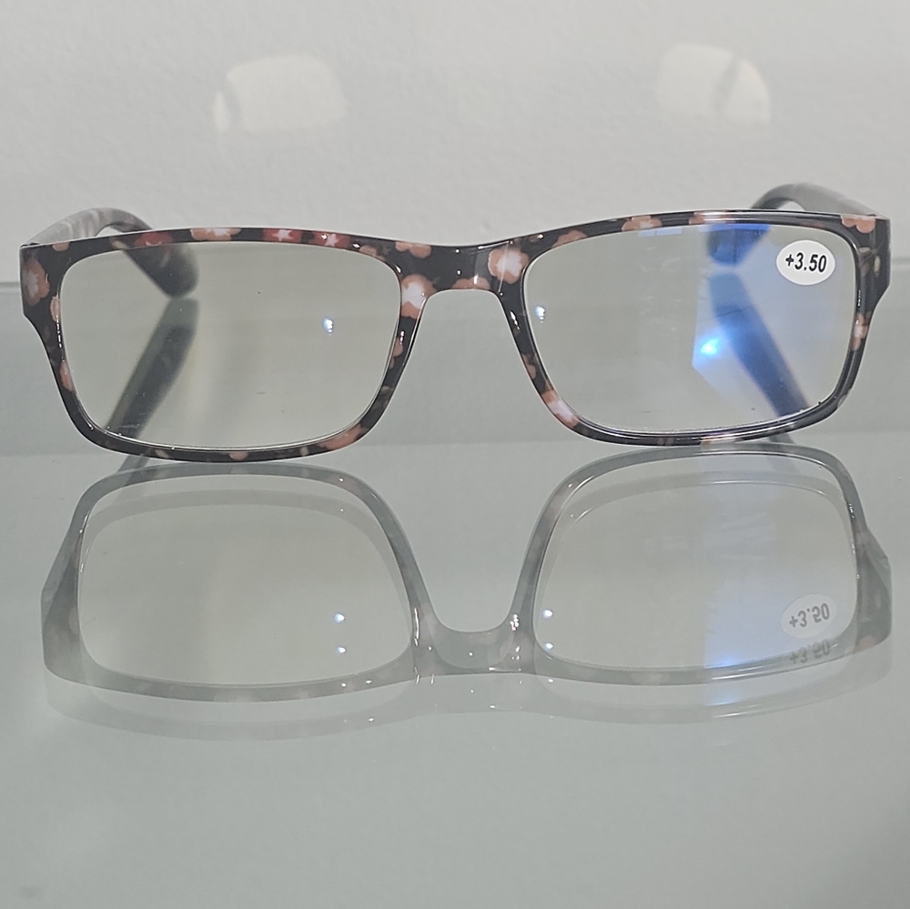 Floral Reading Glasses +3.50